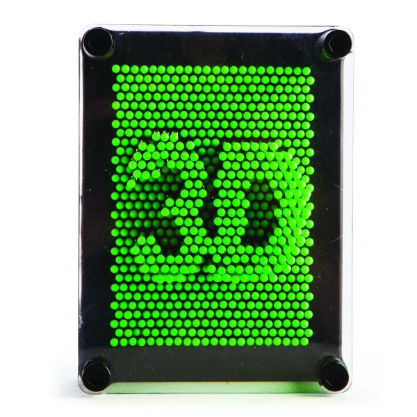 Green Neon Pin Art