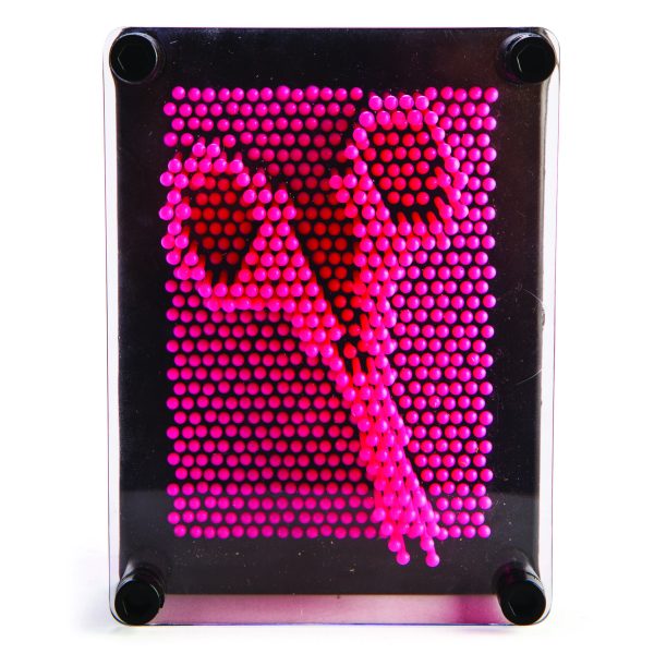 Pink Neon Pin Art