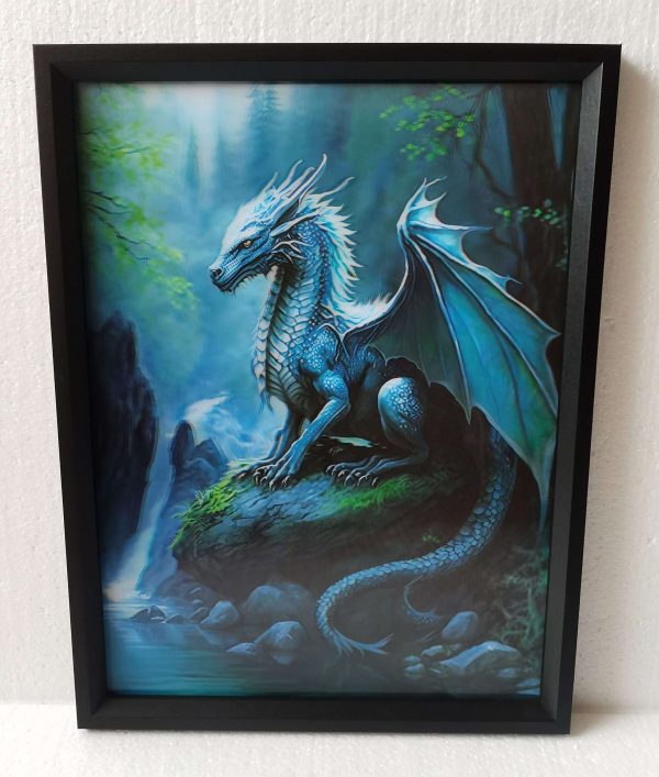 3D Dragon 30x40CM