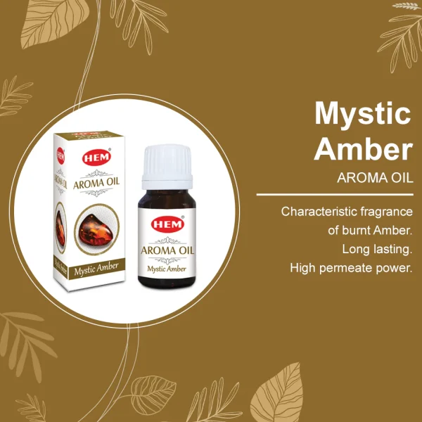 HEM Mystic Amber Aroma Oil (10 ml) - Image 2