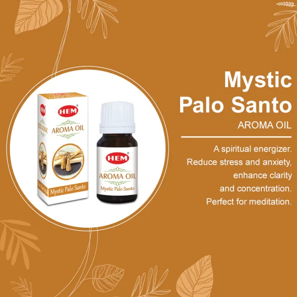 HEM Mystic Palo Santo Aroma Oil (10 ml) - Image 2