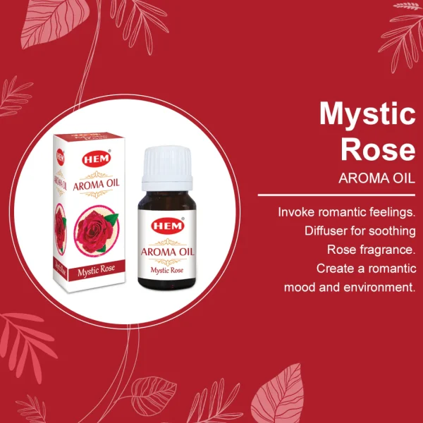 HEM Mystic Rose Aroma Oil (10 ml) - Image 2